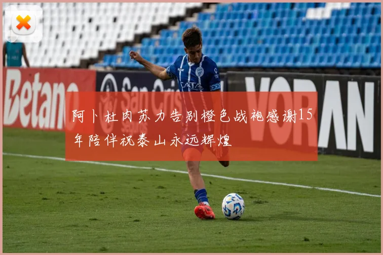 阿卜杜肉苏力告别橙色战袍感谢15年陪伴祝泰山永远辉煌
